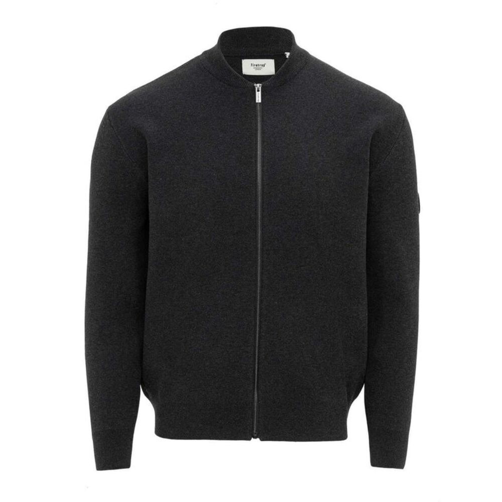Firetrap Mens Polyester Button Jacket / Charcoal